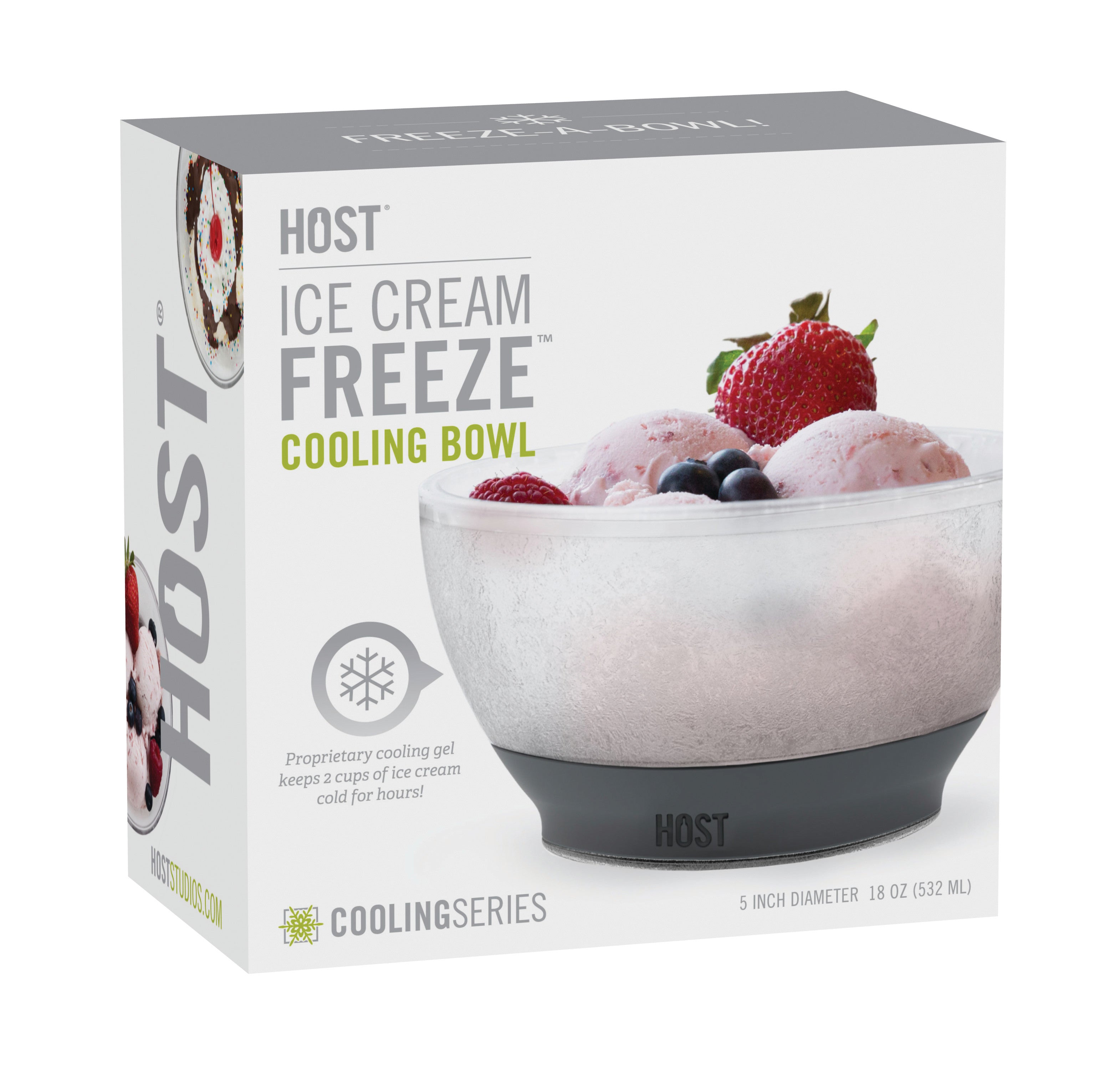 HOST FREEZE Ice Cream Cooling Bowl, 18 oz