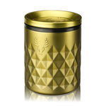 Viski Paragon Rocks Tumbler in Gold, insulated stainless steel whiskey glass