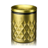 Viski Paragon Rocks Tumbler in Gold, insulated stainless steel whiskey glass
