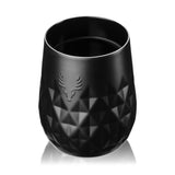 Viski Paragon Wine Tumbler, Obsidian, 12 oz