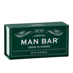 Man Bar 10 oz bar soap in Siberian Fir, green gift box