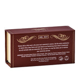 Man Bar Exotic Musk & Sandalwood box, back panel