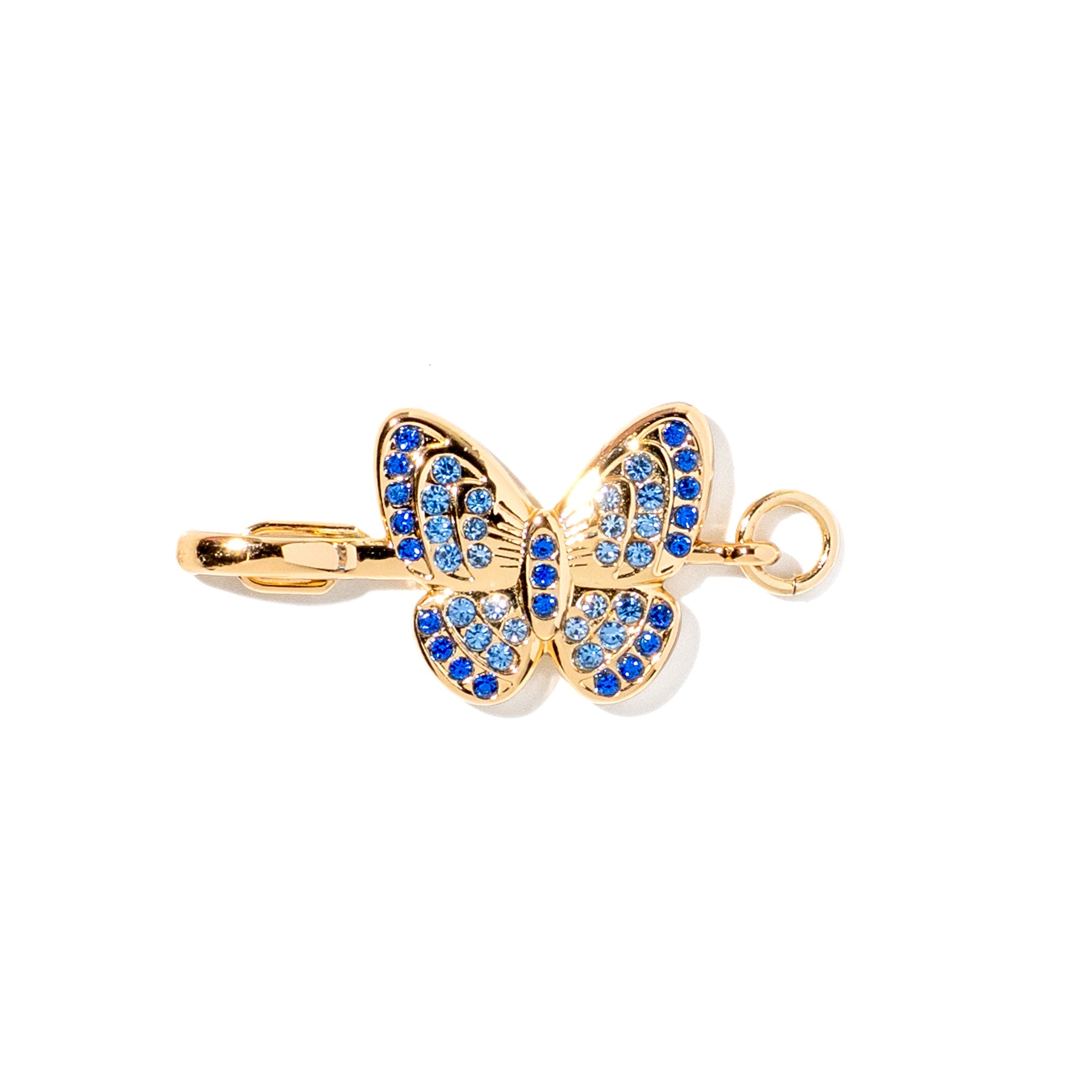 Butterfly clip-on charm