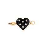 Heart clip-on charm