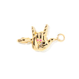 Love You clip-on charm
