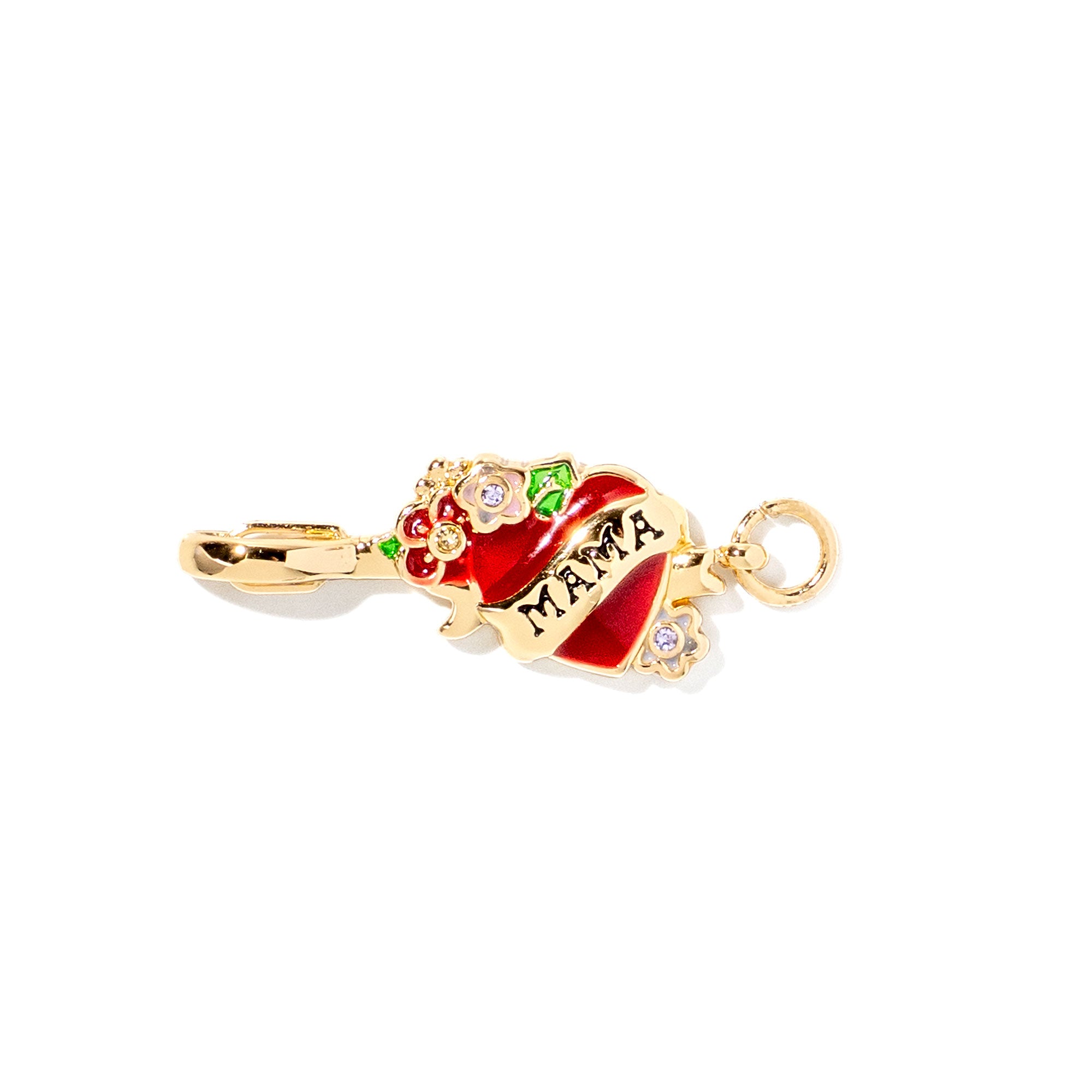 Mama clip-on charm