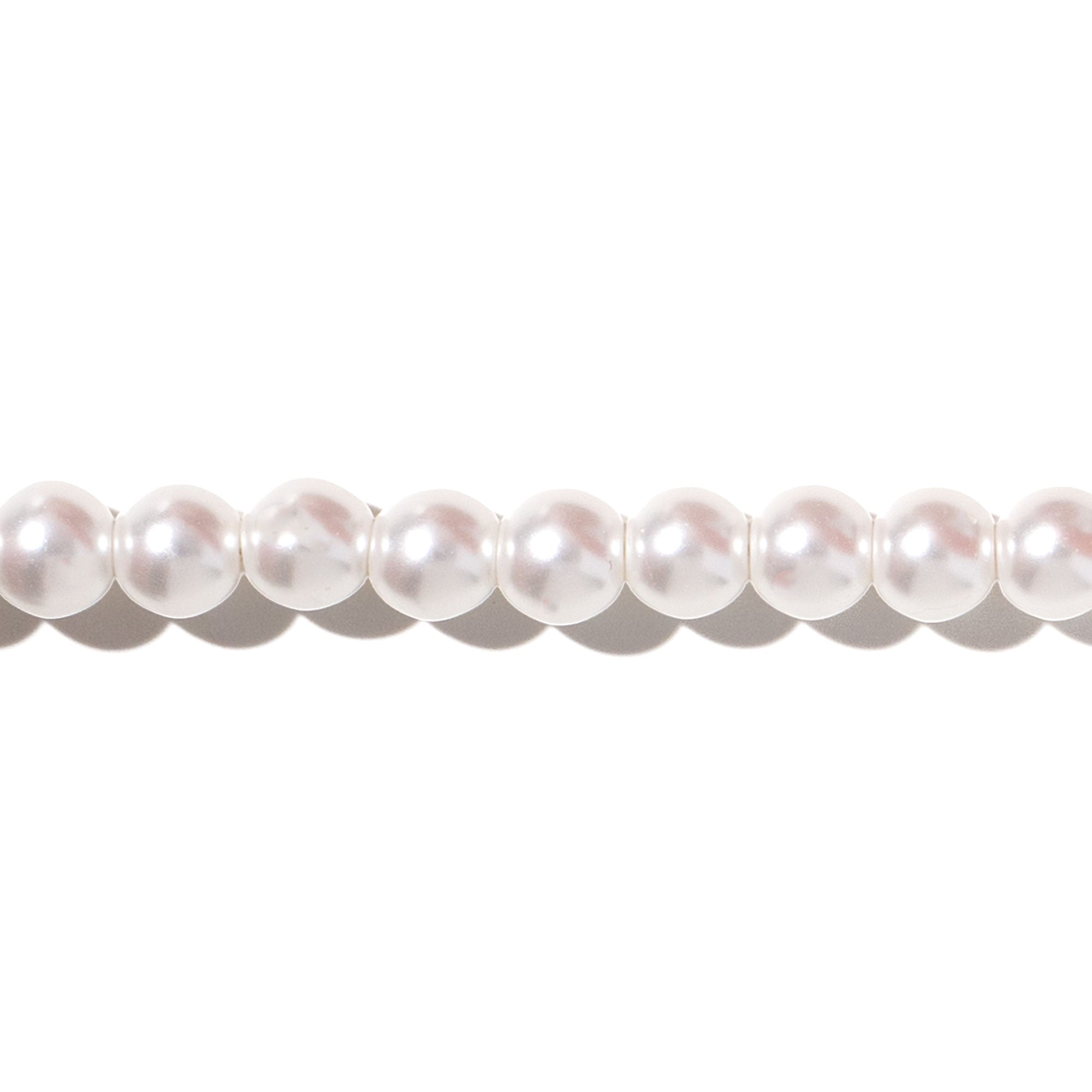 Pearl clip-on charm bracelet chain