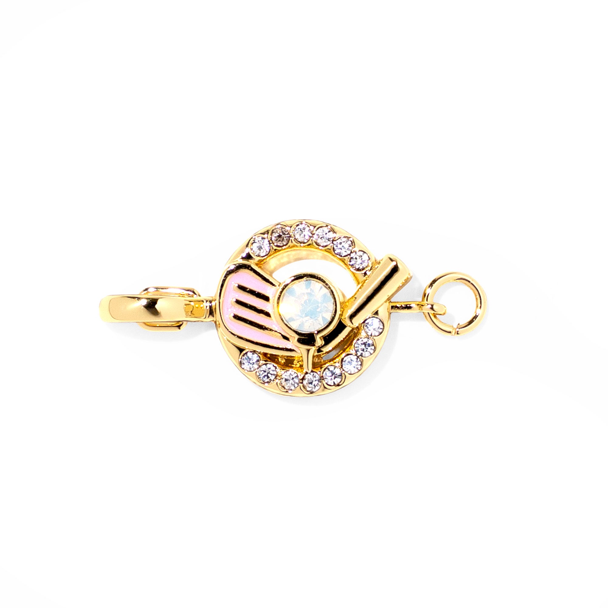 Golf clip-on sports charm