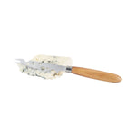 Twine Soft Cheese Knife perforated blade close-up