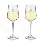 Viski Reserve Inez Crystal Chardonnay Glasses