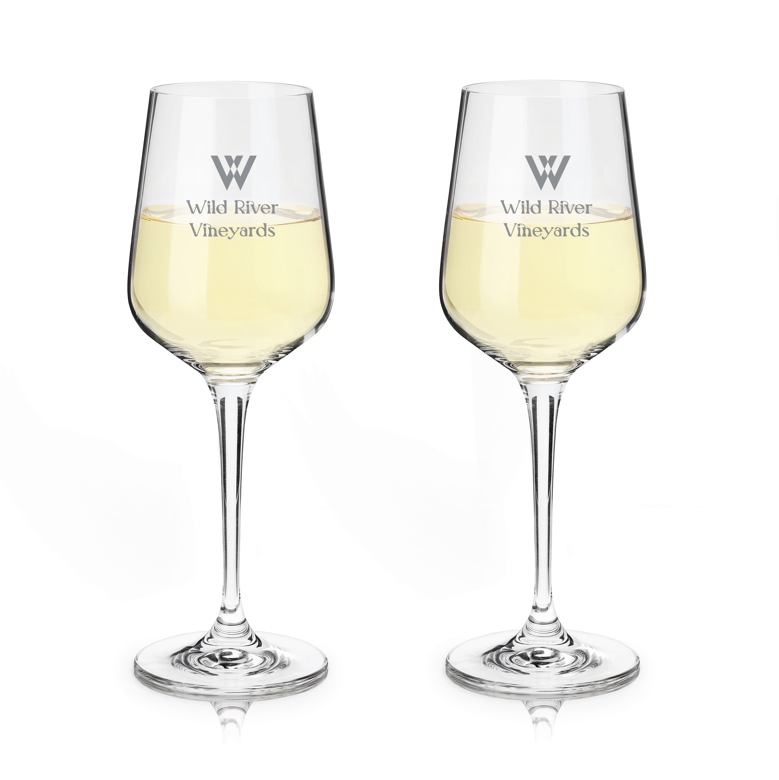 Viski Reserve Inez Crystal Chardonnay Glasses