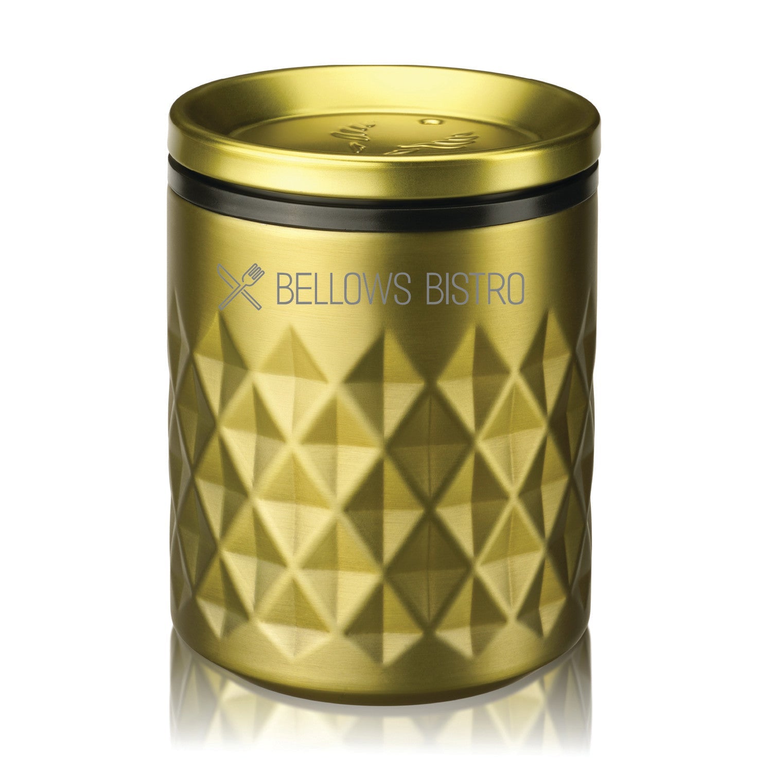 Viski Paragon Rocks Tumbler, Gold, 12 oz