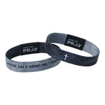Tap To Pray Valor Topography Bible verse wristband