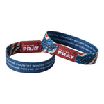 Tap To Pray Patriot Bible verse wristband