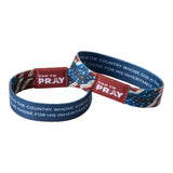 Tap To Pray Patriot Bible verse wristband