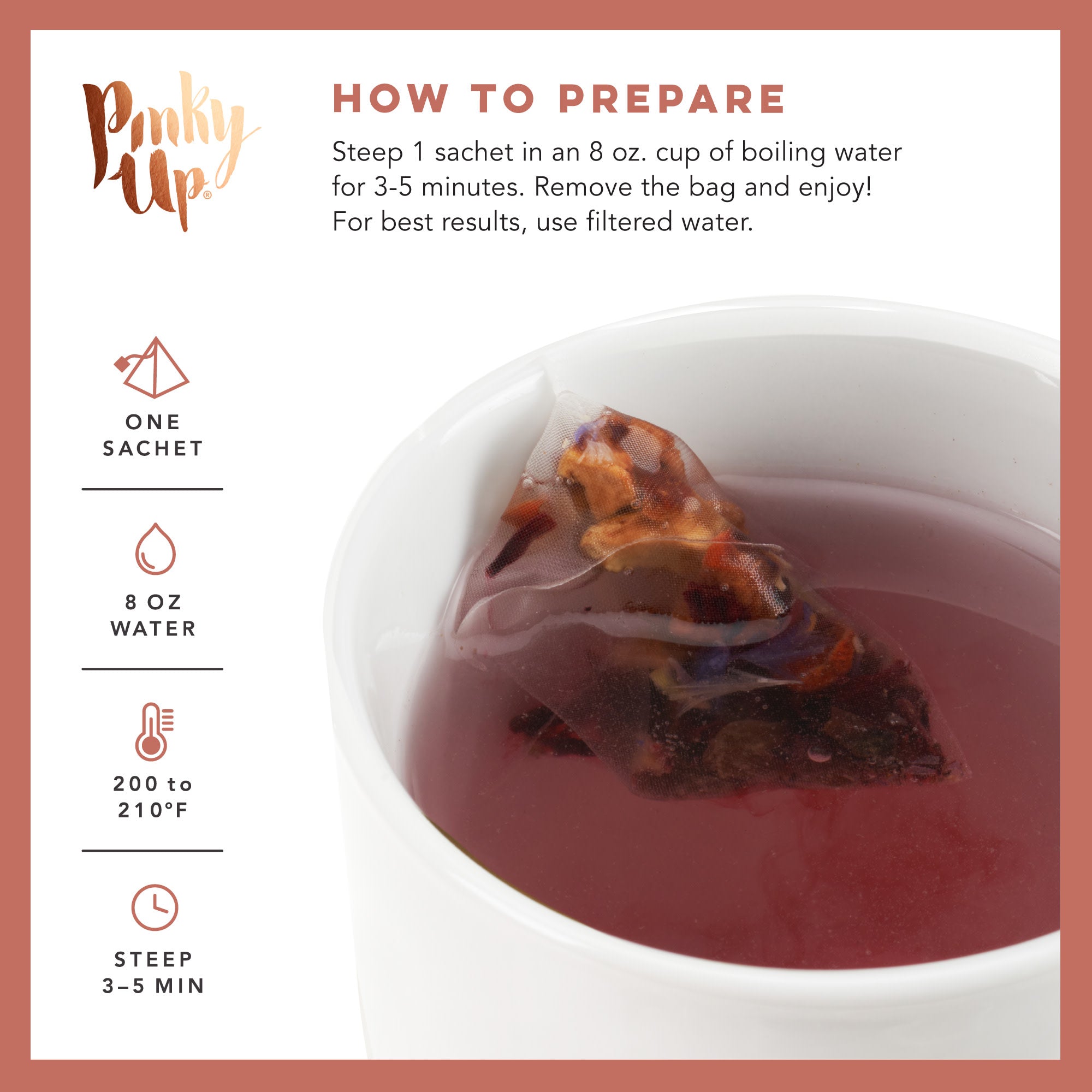 Pinky Up Amaretto Herbal Tea