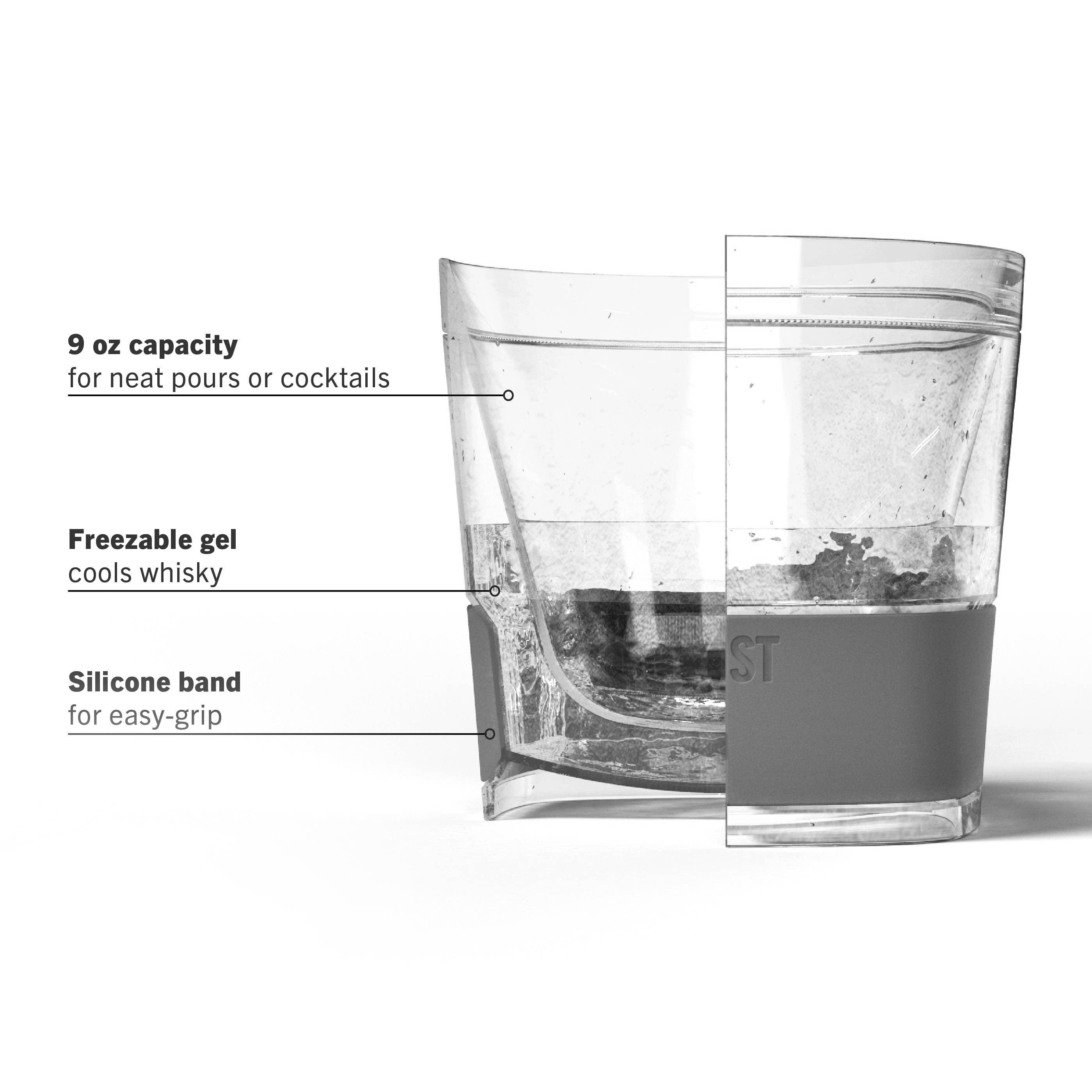 Whiskey FREEZE™ Insulated Cooling Cups - Smoke - 39 North CO 