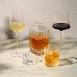 Crystal Burgundy Wine Glass Set – 18 oz Lead-Free Red Wine Glasses (Set of 2)