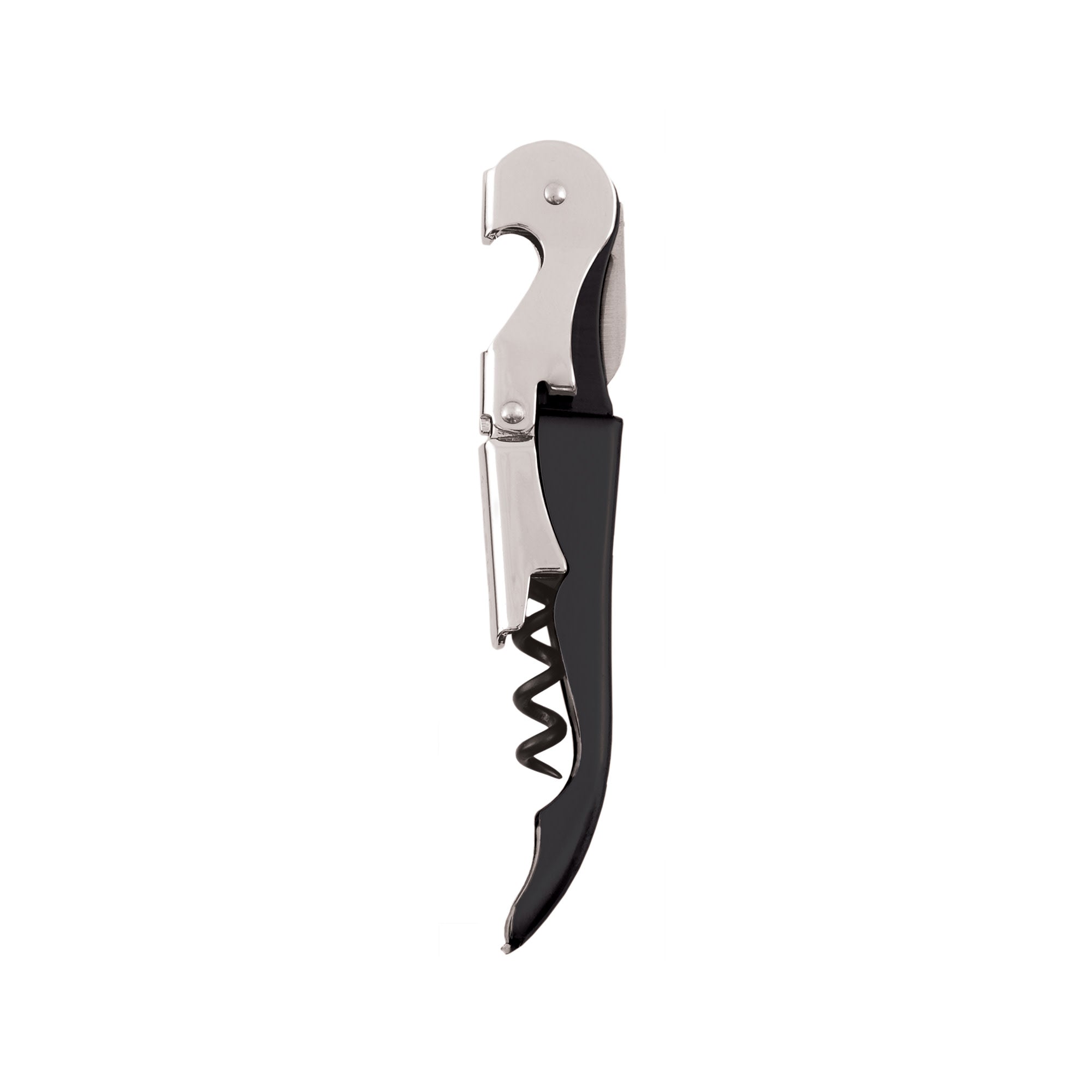 True Truetap Double-Hinged Waiter's Corkscrew with Foil Cutter