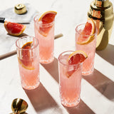 Crystal Highball Glass Set – Lead-Free Cocktail Tumblers (Set of 4)