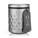 Viski Paragon Stainless Steel Rocks Tumbler, Platinum