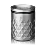 Viski Paragon Stainless Steel Rocks Tumbler, Platinum, 12 oz