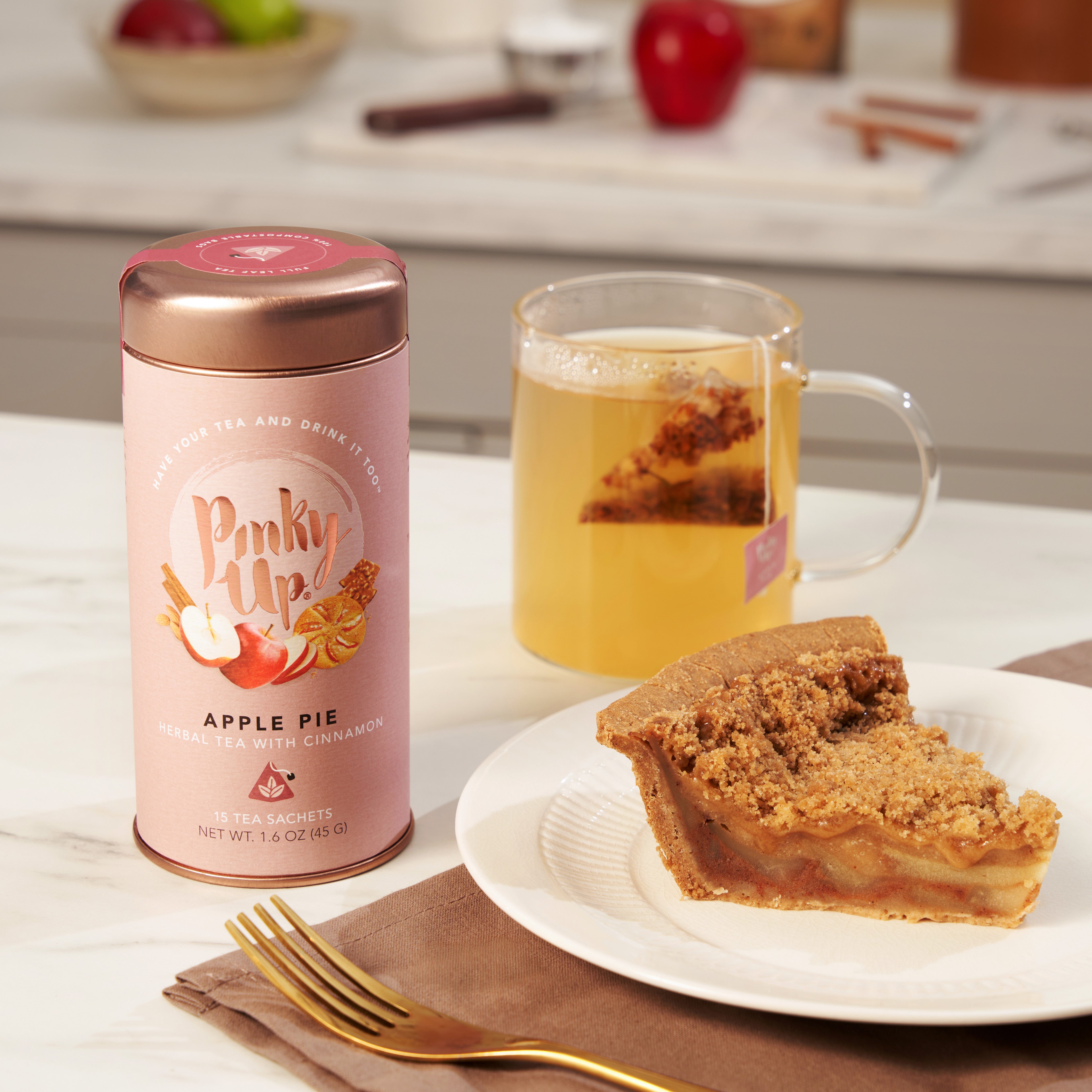 Pinky Up Apple Pie Herbal Tea