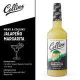 Collins Jalapeño Margarita Cocktail Mix, Real Jalapeño & Citrus Juice, 32 oz